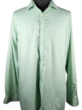 Tom Baine Performance Slim Fit Men's Button Down Size XXL